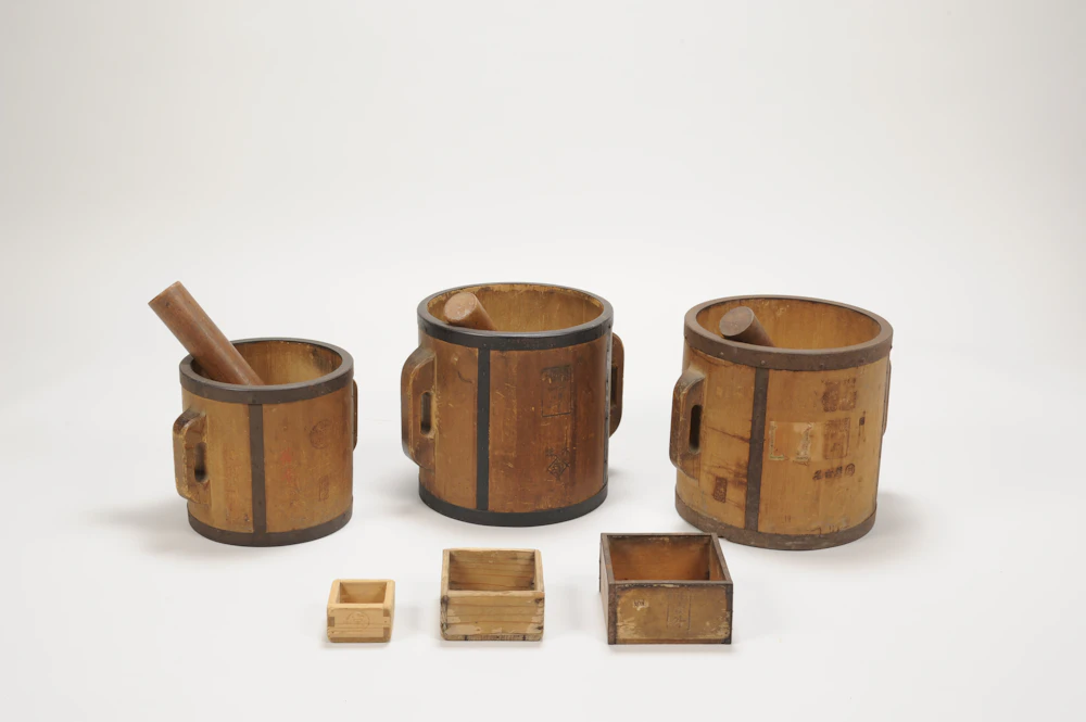 歴史的な一斗マス 歴史的な一斗マス